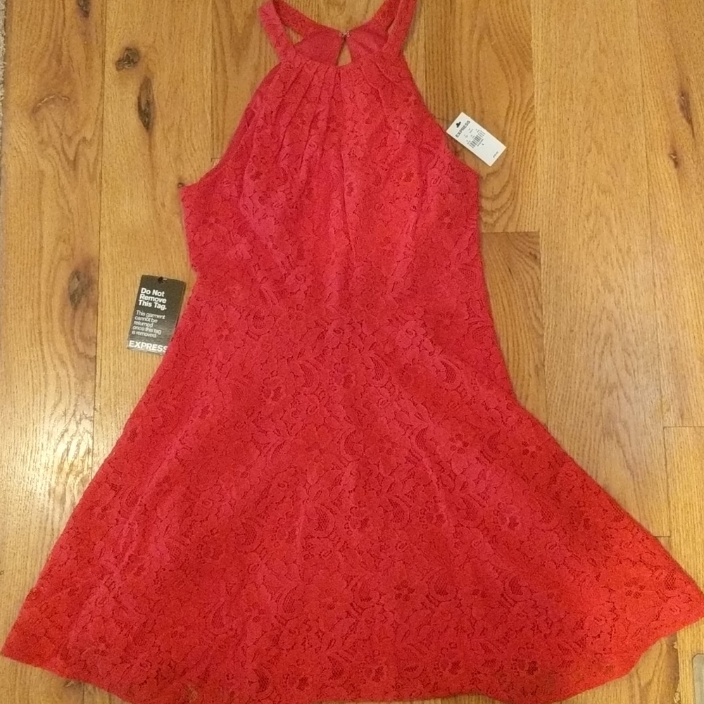 Red Lace Dress